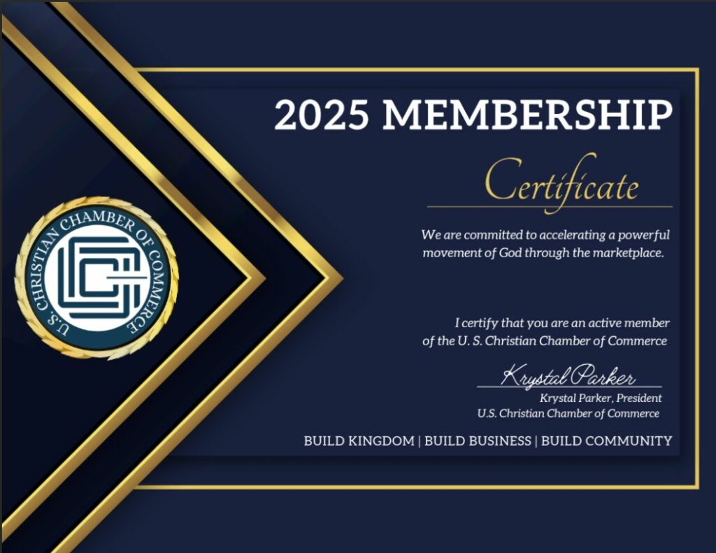 2025 membership certificate